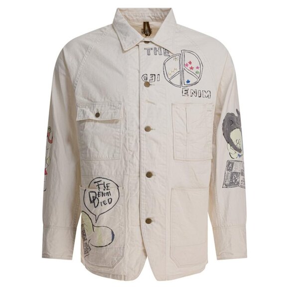 KAPITAL Other - Kapital Memorial Paint Overshirt Jacket Tag Size 3 Men